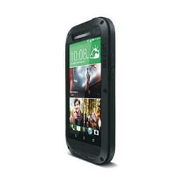 LOVE MEI Powerful HTC ONE M8 : farve - sort