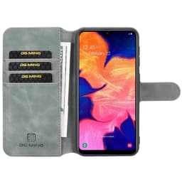 DG-Ming Lommebokdeksel 3-kort Samsung Galaxy A10 (SM-A105F)  - Grå