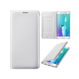HQ Flipcover Samsung Galaxy S6 Edge Plus (SM-G928F) Vit