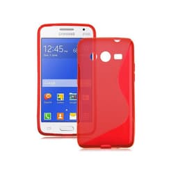 S-Line Silicone Cover til Samsung Galaxy Grand Prime (SM-G530F) : farve - rød