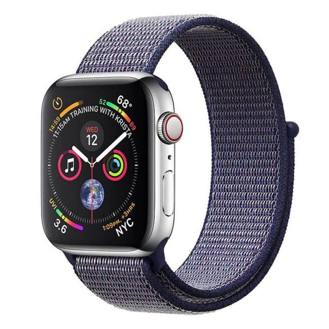 Apple Watch 4 (40mm) Nylon armbånd - Midnight Blue