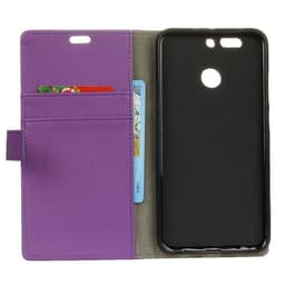 Lompakkokotelo 2-kortti Huawei Honor 8 Pro (DUK-L09)  - violetti