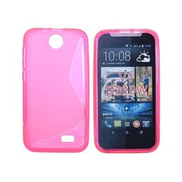 S-Line Silicone Cover til HTC Desire 310 : farve - lyserød