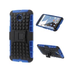 Stöttåligt skal med ställ Motorola Nexus 6 (XT1103) Blå