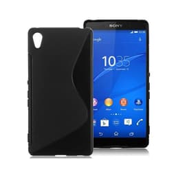 S Line silikon skal Sony Xperia Z5 Premium (E6853) Svart