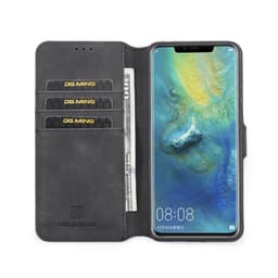 DG-Ming Lommebokdeksel 3-kort Huawei Mate 20 Pro (LYA-L29)  - Svart