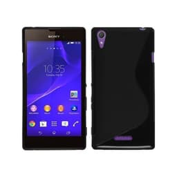 S Line silikon skal Sony Xperia T3 (D5103) Svart