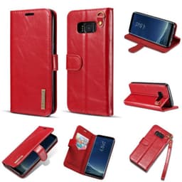DG-Ming Lommebok 2i1 skinn Samsung Galaxy S8 Plus (SM-G955F)  - RØD