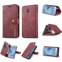 Lompakkokotelo DG-Ming 2i1 Samsung Galaxy J3 2017 (SM-J330F)  - punain