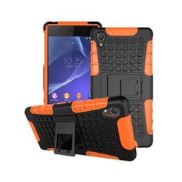 Stöttåligt skal med ställ Sony Xperia Z2 (D6503) Orange