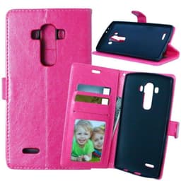 Lommebokdeksel 3-kort LG G4 (H815)  - Rosa