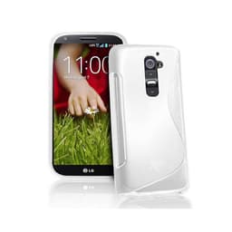 S-Line Silicone Cover til LG G2 (D802) : farve - hvid