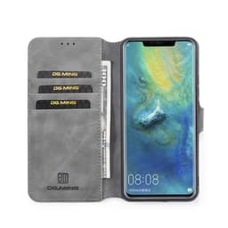 DG-Ming Lommebokdeksel 3-kort Huawei Mate 20 Pro (LYA-L29)  - Grå
