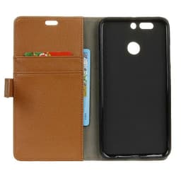 Lommebokdeksel 2-kort Huawei Honor 8 Pro (DUK-L09)  - brun