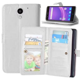 Dobbeltflip Flexi 9-kort ZTE Blade A510  - Hvit
