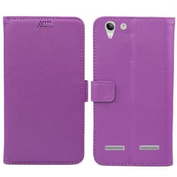 Lommebokdeksel 2-kort Lenovo Vibe K5  - lilla