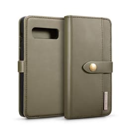 Mobil Wallet DG-Ming Lamb 2i1 Samsung Galaxy S10 (SM-G973F)  - oliven