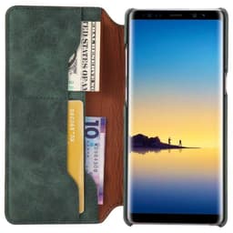 Lommebokdeksel slim Samsung Galaxy Note 8 (SM-N950F)  - Grønn