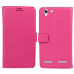 Wallet 2-kort til Lenovo Vibe K5  - lyserød