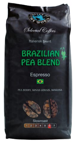 Coffee of the World kahvipavut - Brazilian Pea Blend