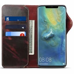 Lompakkokotelo 3-kortti aito nahka Huawei Mate 20 Pro (LYA-L29)  - hä