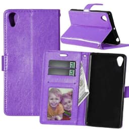 Lommebokdeksel 3-kort Sony Xperia XA1 (G3121)  - lilla