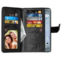 Dobbeltflip Flexi 9-kort Sony Xperia XZ2 Compact (H8324)  - Svart