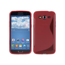 S-Line Silicone Cover til Samsung Galaxy Grand 2 (SM-G7105) : farve - lyserød