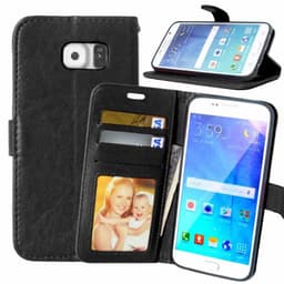 Lommebokdeksel 3-kort Samsung Galaxy S6 (SM-G920F)  - Svart