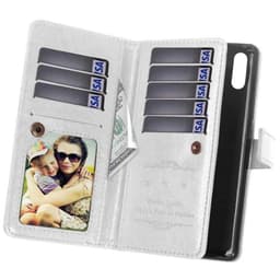 Dubbelflip Flexi 9-kort Samsung Galaxy A20e (SM-A202F)  - Vit