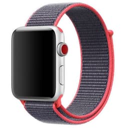 Apple Watch 38mm Nylon armbånd - Electric Pink