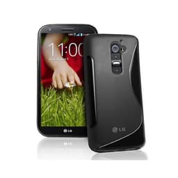 S-Line Silicone Cover til LG G2 (D802) : farve - sort