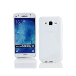 S-Line Silicone Cover til Samsung Galaxy J5 2015 (SM-J500F) : farve - hvid