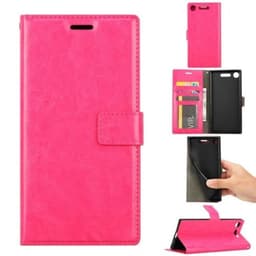 Lompakkokotelo 3-kortti Sony Xperia XZ1 Compact (G8441)  - pinkki