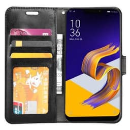 Lompakkokotelo 3-kortti Asus Zenfone 5 / 5Z (ZE620KL)  - musta