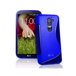 S-Line Silicone Cover til LG G2 (D802) : farve - blå