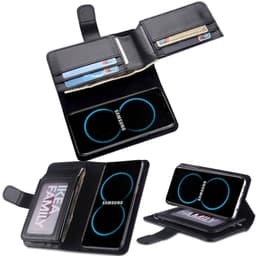 Multiplånbok 7-kort Samsung Galaxy S8 (SM-G950F)  - Svart