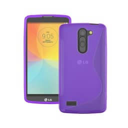 S-Line Silicone Cover til LG L Bello (D331) : farve - lilla