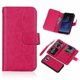 Lompakkokotelo magneetti 2i1 Samsung Galaxy S8 Plus (SM-G955F)  - pink