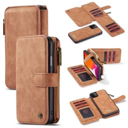 Multi Wallet 14 CaseMe Apple iPhone 11 (6.1 ")  - ruskea