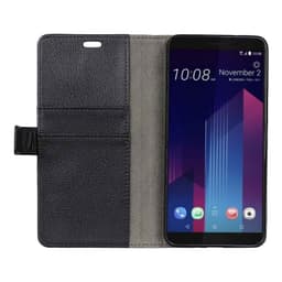 Lompakkokotelo 2-kortti HTC U11 PLUS  - musta