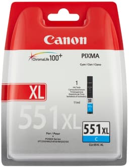 Canon blekkpatron CLI-551XL Cyan