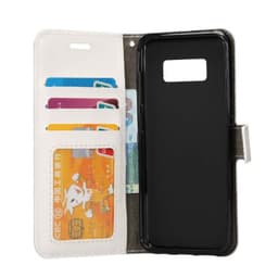 Lommebokdeksel 3-kort Samsung Galaxy S8 Plus (SM-G955F)  - Hvit