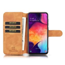 DG-Ming Lompakkokotelo 3-kortti Samsung Galaxy A50 (SM-A505F)  - ruske