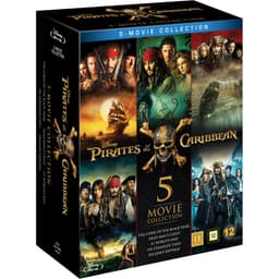 Pirates of the Caribbean - 5 Film boks - Blu-ray