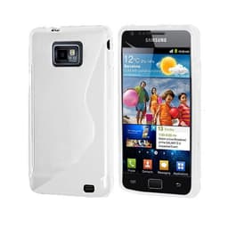 S-Line Silicone Cover til Samsung Galaxy S2 (GT-i9100) : farve - hvid