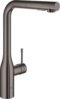Grohe Essence blandingsbatteri med L-tud og udtræk (hard graphite)
