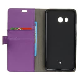 Lompakkokotelo 2-kortti HTC U11  - violetti