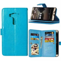 Dobbeltflip Flexi 9-kort Asus Zenfone 3 Deluxe (ZS550KL)  - Blå