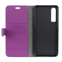 Lompakkokotelo 2-kortti Huawei P30 (ELE-L29)  - violetti